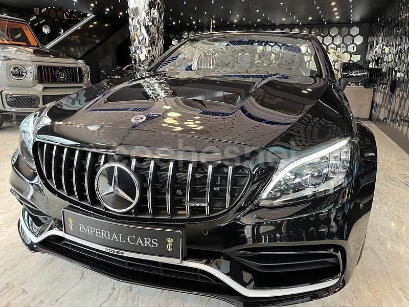 Negro Usado 2022 Mercedes C63 AMG Descapotable | 110.500 € - Imagen 1/4