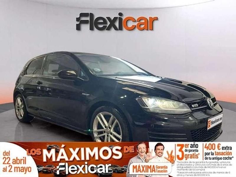 Käytetty VW Golf VII GTD 184 HP (135 kW) 2016 Musta Viistoperä