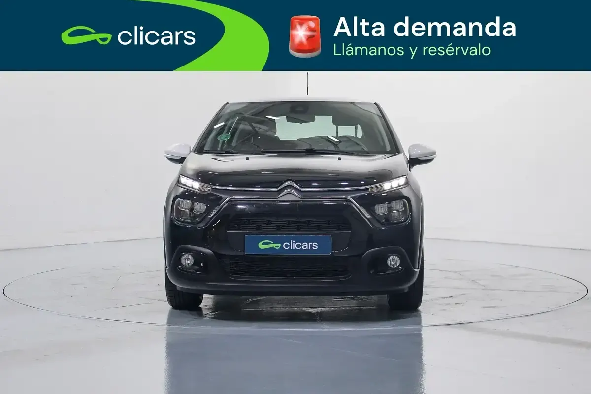 Usado Citroën C3 Feel 110 CV (80 kW) 2022 Negro Utilitario