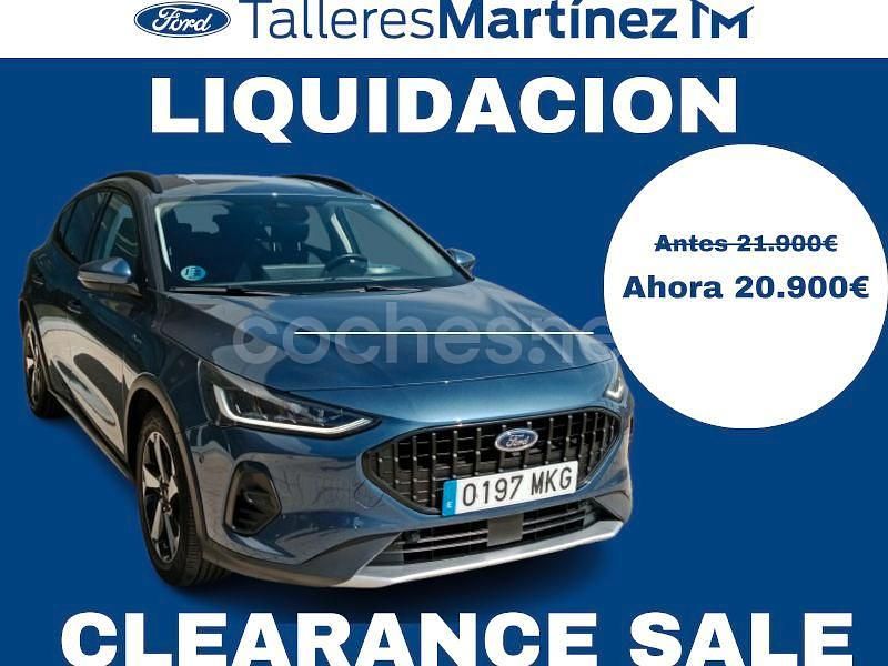 Azul Usado 2023 Ford Focus Active Berlina | 20.900 € (Un poco caro) - Imagen 1/4