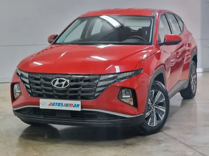 Usado Hyundai Tucson 150 CV (110 kW) 2021 Rojo SUV
