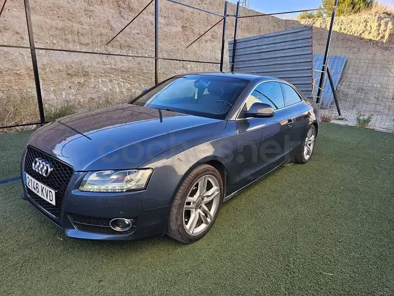 Usado Audi A5 240 CV (176 kW) 2010 Azul Coupe