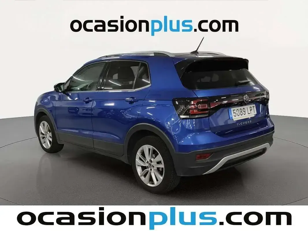 Usado VW T-Cross Sport 110 CV (80 kW) 2021 Azul SUV