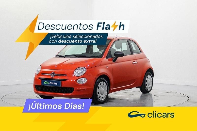 Naranja Usado 2021 Fiat 500 Utilitario | 8590 € (Super precio) - Imagen 1/4