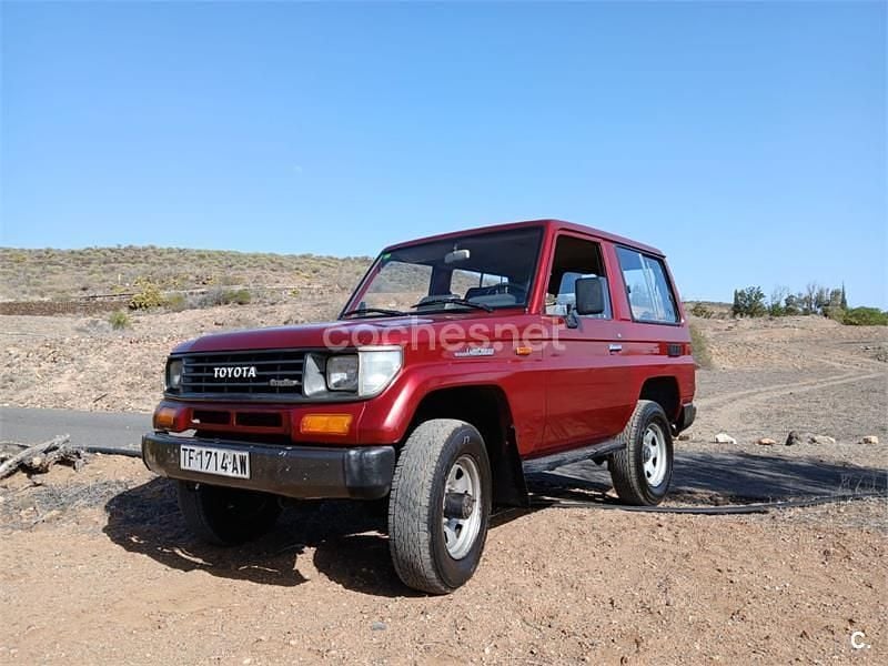 Usado Toyota Land Cruiser 125 CV (91 kW) 1996 Granate SUV