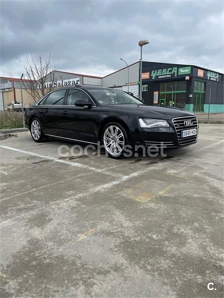 Usado Audi A8L 250 CV (183 kW) 2011 Negro Berlina