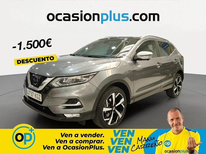Usado Nissan Qashqai Tekna+ 115 CV (84 kW) 2018 Gris SUV