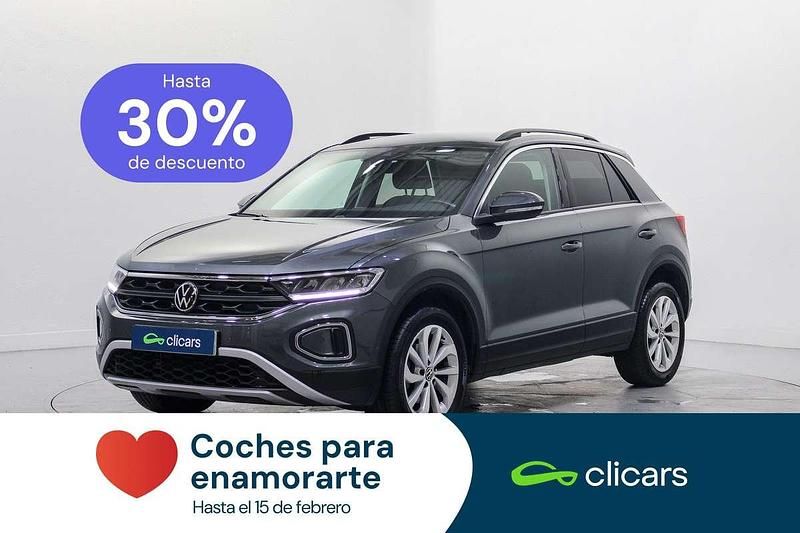 Usado VW T-Roc Life 116 CV (85 kW) 2022 Gris SUV