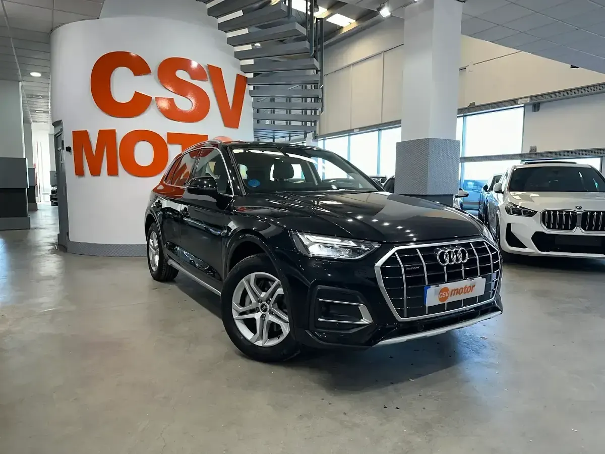 Usado Audi Q5 S-Line 300 CV (220 kW) 2021 Negro SUV