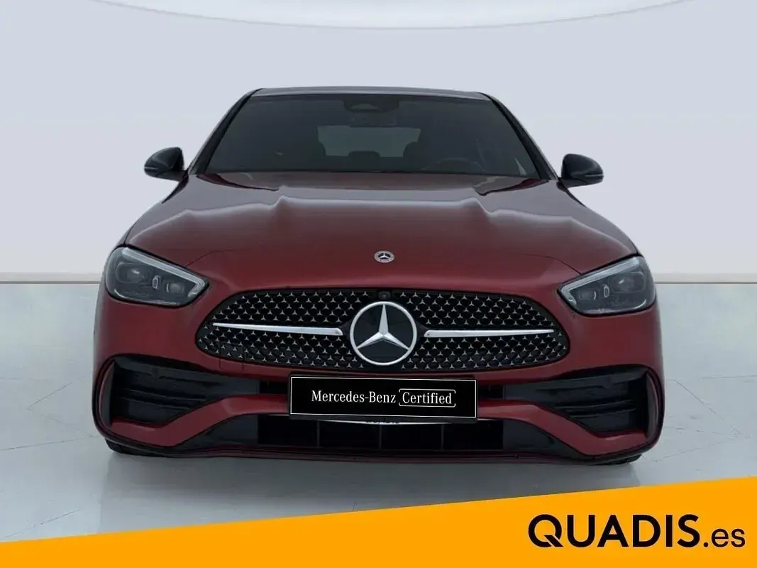 Usado Mercedes C220 200 CV (147 kW) 2024 Rojo Berlina