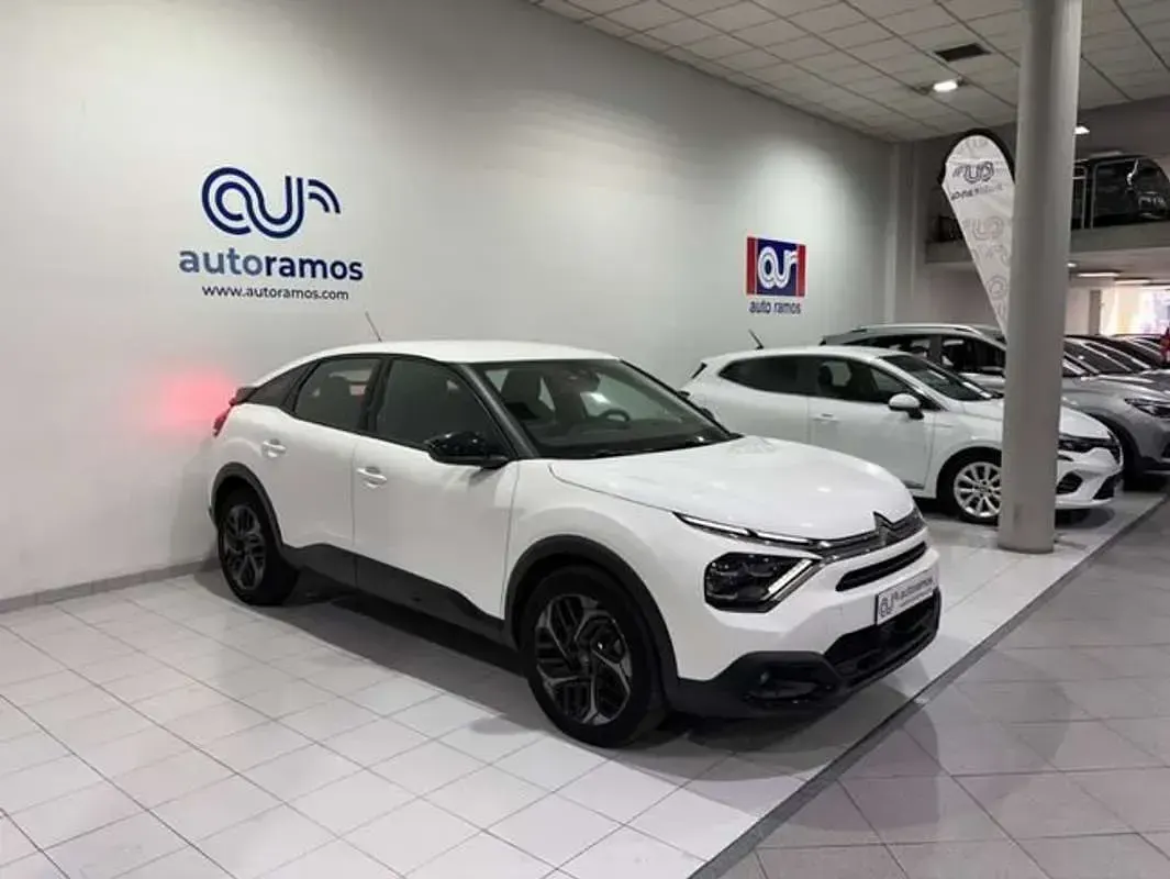 Usado Citroën C4 Feel 131 CV (96 kW) 2021 Blanco Utilitario