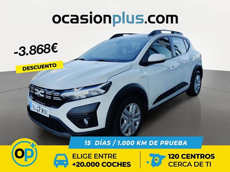 Blanco Usado 2024 Dacia Sandero Expression Berlina | 15.050 € (Buen precio) - Imagen 1/4
