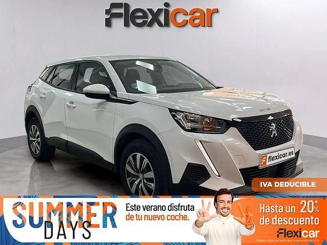 Blanco Usado 2021 Peugeot 2008 Active SUV | 13.890 € (Precio justo) - Imagen 1/4
