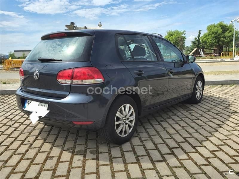 Usado VW Golf VI 102 CV (75 kW) 2009 Azul Utilitario