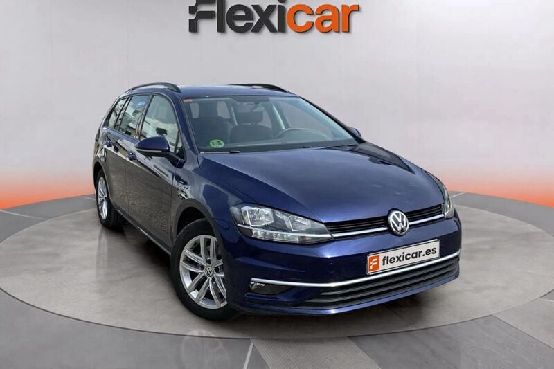 Azul Usado 2019 VW Golf VII Advance Familiar | 14.190 € (Precio justo) - Imagen 1/4