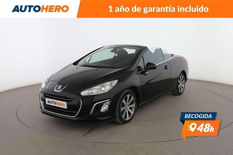 Negro Usado 2014 Peugeot 308 CC Active Descapotable | 11.799 € (Un poco caro) - Imagen 1/3