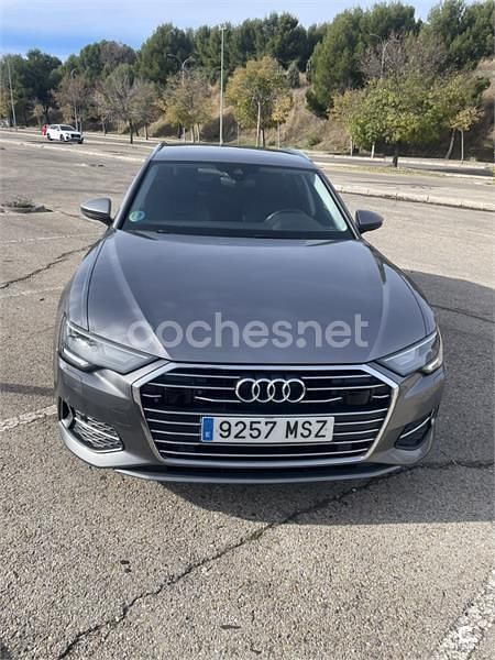 Gris / plata Usado 2019 Audi A6 Familiar | 26.000 € (Buen precio) - Imagen 1/4