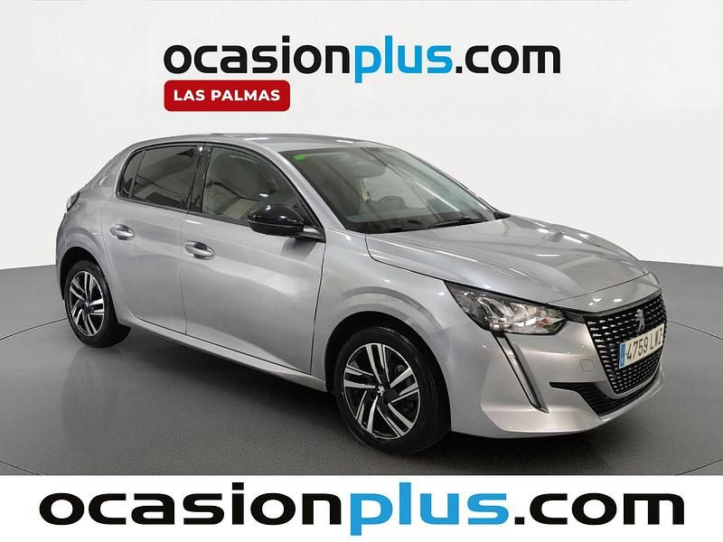 Usado Peugeot 208 Allure 100 CV (73 kW) 2022 Gris Utilitario