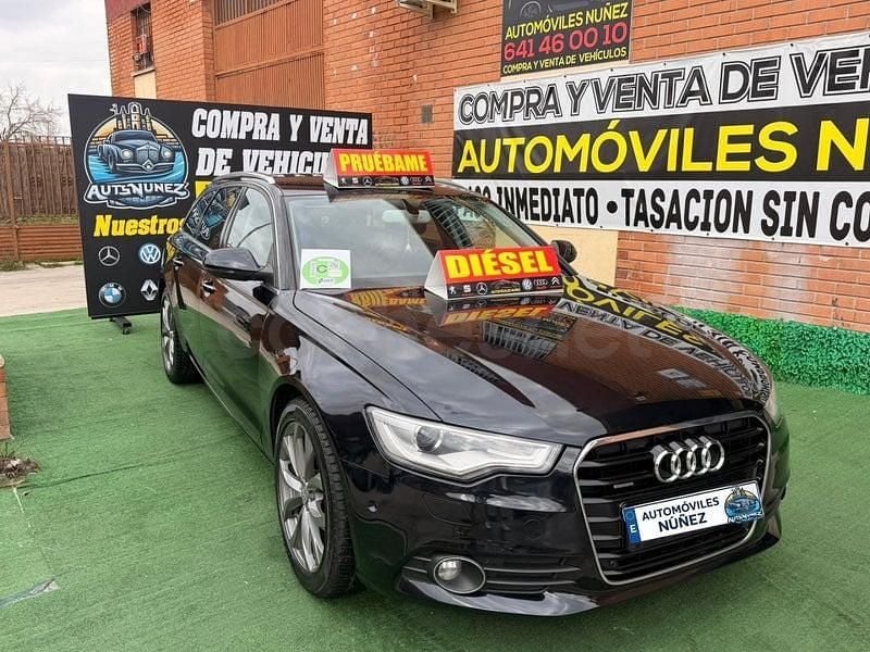 Usado Audi A6 Premium 245 CV (180 kW) 2014 Negro Familiar