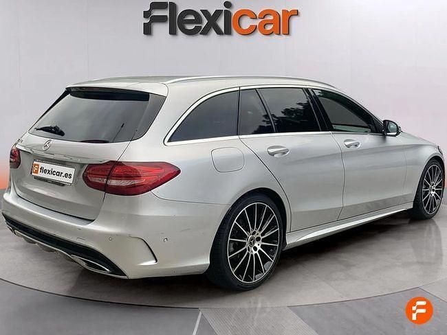 Usado Mercedes C220 170 CV (125 kW) 2018 Gris Familiar