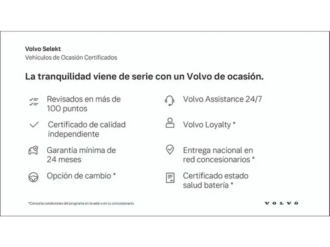 Usado Volvo C40 300 kW (408 CV) 2022 Negro SUV