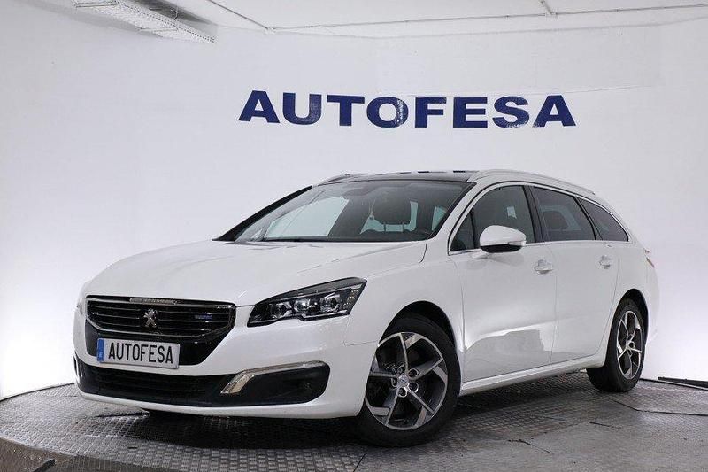 Blanco Usado 2014 Peugeot 508 SW Allure Familiar | 10.450 € (Buen precio) - Imagen 1/4