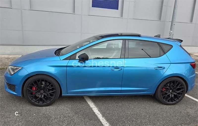 Usado Seat Leon CUPRA 280 CV (205 kW) 2016 Azul Berlina