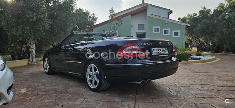 Negro Usado 2004 Mercedes CLK500 Avantgarde Descapotable | 13.900 € - Imagen 1/4