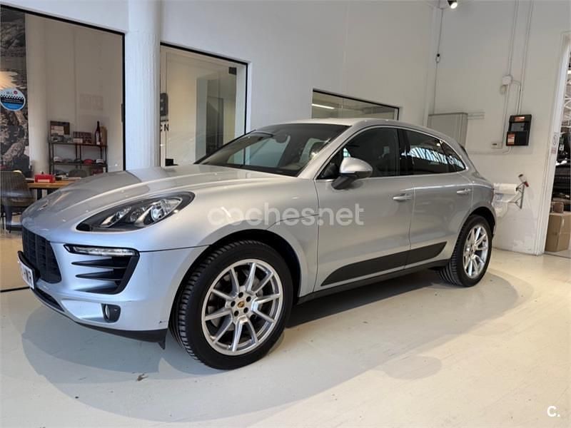 Usado Porsche Macan S 340 CV (250 kW) 2014 Gris / plata SUV