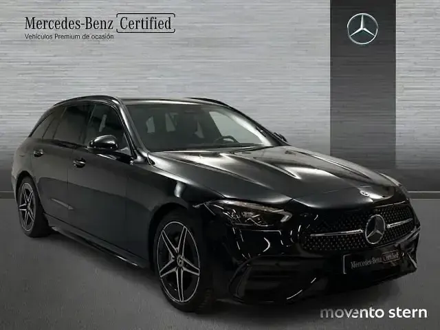 Usado Mercedes C220 200 CV (147 kW) 2024 Negro Familiar