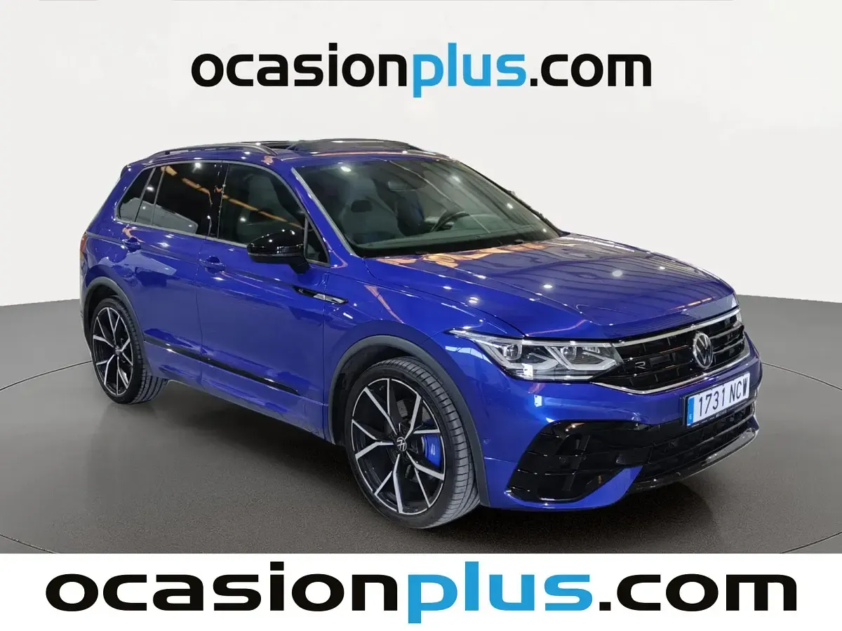 Usado VW Tiguan R 320 CV (235 kW) 2021 Azul SUV