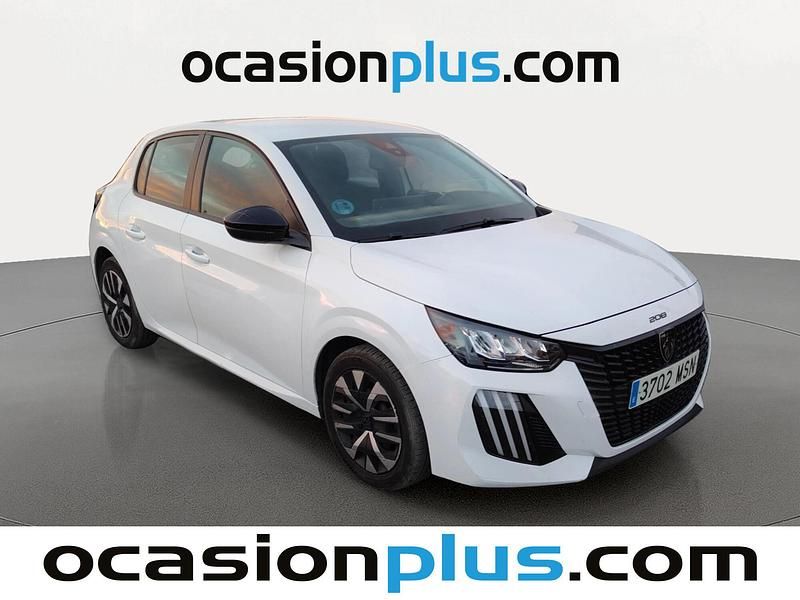 Usado Peugeot 208 Active 100 CV (73 kW) 2024 Blanco Utilitario