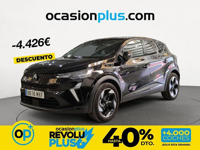 Usado Renault Captur Techno 90 CV (66 kW) 2024 Negro SUV