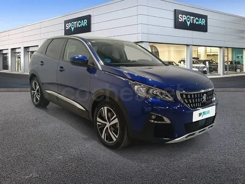 Usado Peugeot 3008 Allure 225 CV (165 kW) 2020 Azul SUV