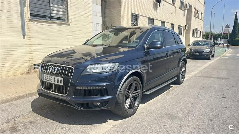 Azul Usado 2014 Audi Q7 Ambiente SUV | 19.000 € (Super precio) - Imagen 1/2