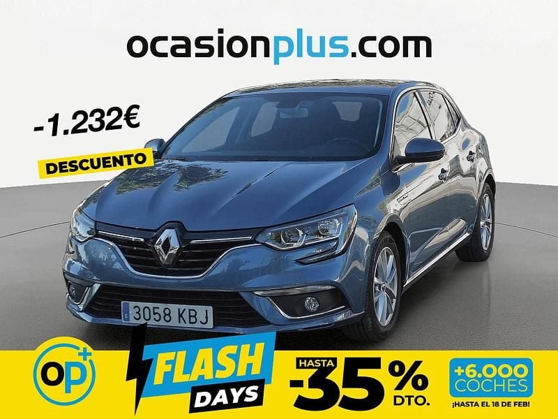 Usado Renault Mégane IV Intens 132 CV (97 kW) 2017 Azul Utilitario