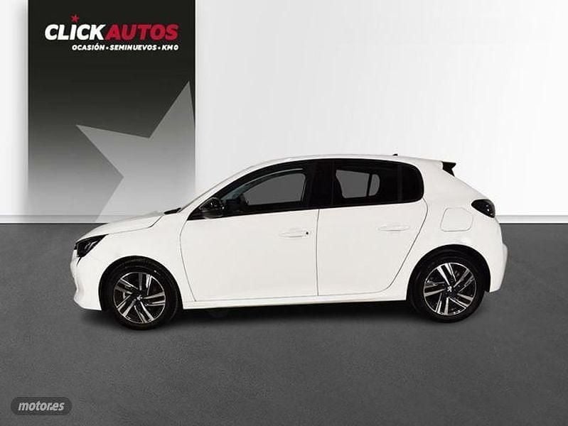 Usado Peugeot 208 Allure 100 CV (73 kW) 2023 Blanco Utilitario