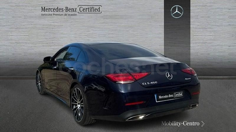 Usado Mercedes CLS450 367 CV (269 kW) 2019 Azul Berlina