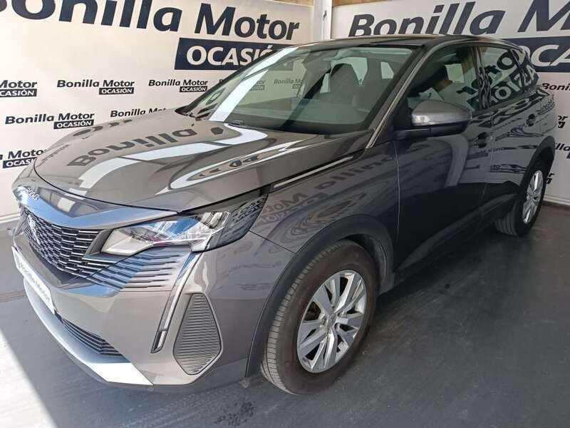Gris Usado 2021 Peugeot 3008 Active SUV | 17.600 € (Precio justo) - Imagen 1/4