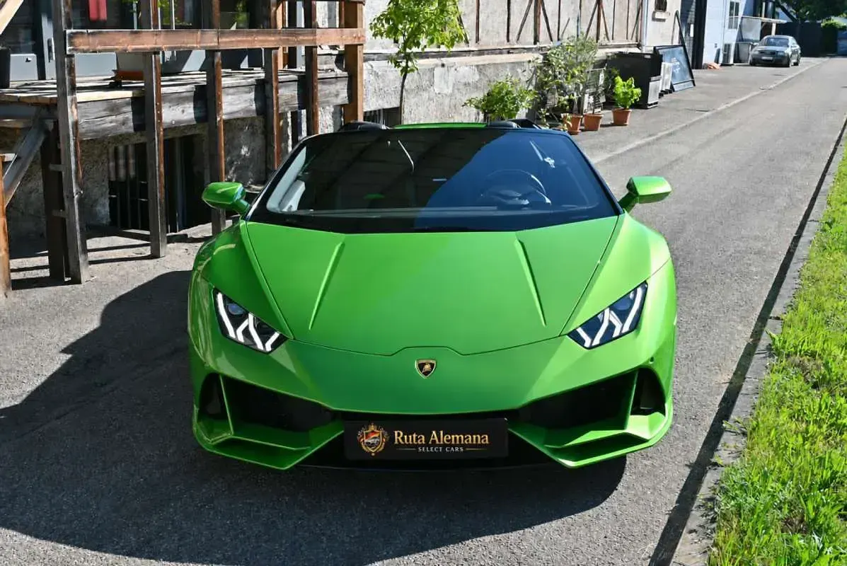 Usado Lamborghini Huracán 639 CV (469 kW) 2020 Verde Descapotable