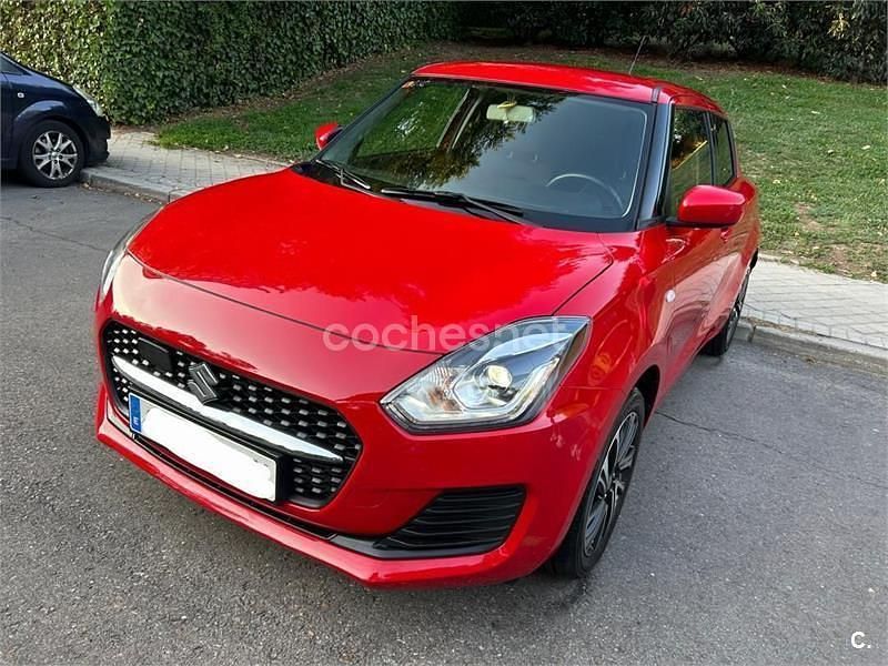 Rojo Usado 2021 Suzuki Swift Berlina | 12.500 € (Buen precio) - Imagen 1/4