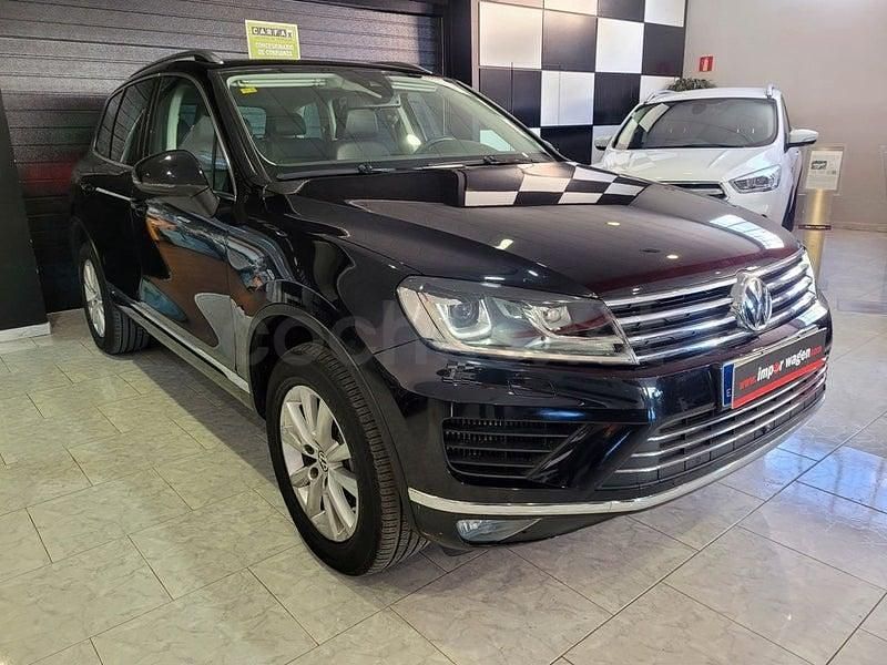 Usado VW Touareg Terrain Tech 262 CV (192 kW) 2015 Negro SUV