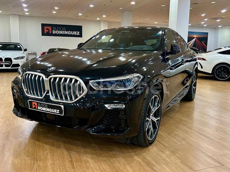 Negro Usado 2021 BMW X6 SUV | 62.900 € (Buen precio) - Imagen 1/4