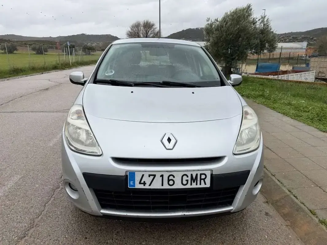 Usado Renault Clio Expression 75 CV (55 kW) 2009 Gris Utilitario