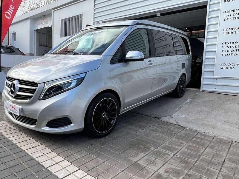 Usado Mercedes V220 Marco Polo 163 CV (119 kW) 2016 Gris / plata Monovolumen