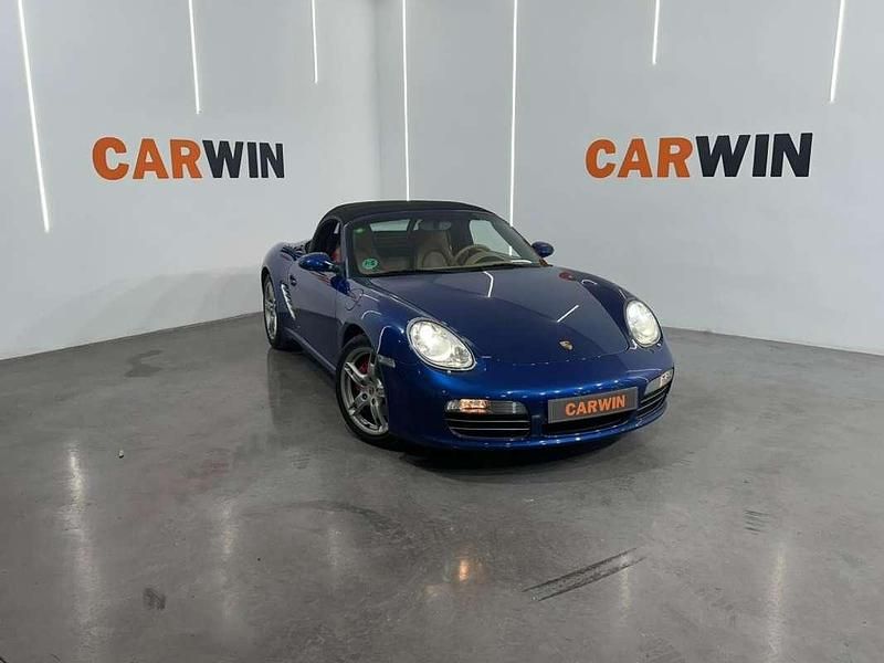 Usado Porsche Boxster 295 CV (216 kW) 2006 Azul Descapotable