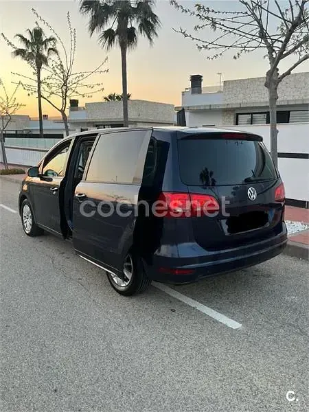 Usado VW Sharan Edition 140 CV (102 kW) 2010 Azul Monovolumen