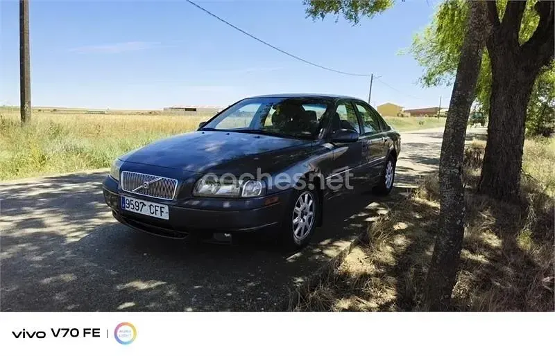 Usado Volvo S80 163 CV (119 kW) 2004 Gris / plata Berlina