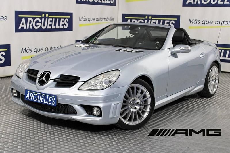 Gris metalizado Usado 2006 Mercedes SLK55 AMG AMG Descapotable | 29.990 € - Imagen 1/4