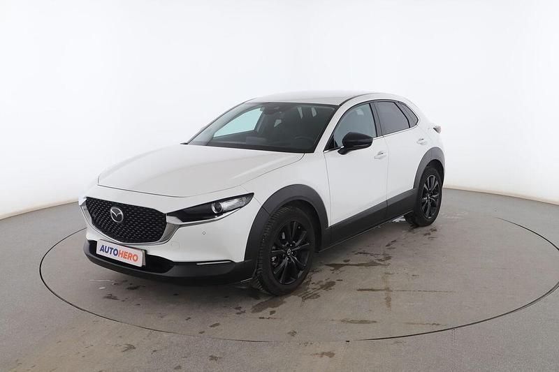 Blanco Usado 2021 Mazda CX-30 Homura-Line SUV | 22.899 € (Precio justo) - Imagen 1/3